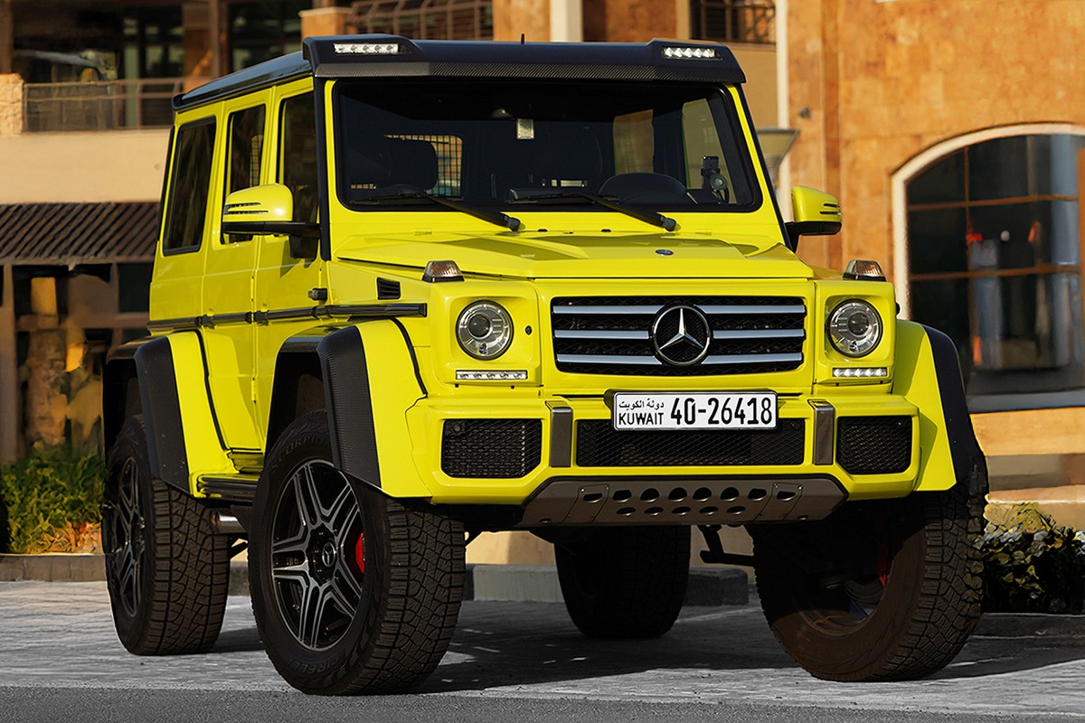 2016 Mercedes-Benz G500 4x4 squared - 80k km