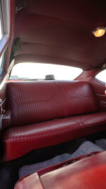 1969 Oldsmobile 442 Coupe Silver w-red